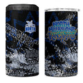 North Melbourne Kangaroos 4 in 1 Can Cooler Tumbler Urban Graffiti Street Art - Bold Abstract Spray Paint