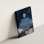 North Melbourne Kangaroos Canvas Wall Art Urban Graffiti Street Art - Bold Abstract Spray Paint