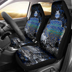 North Melbourne Kangaroos Car Seat Cover Urban Graffiti Street Art - Bold Abstract Spray Paint