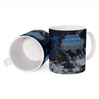 North Melbourne Kangaroos Ceramic Mug Urban Graffiti Street Art - Bold Abstract Spray Paint