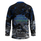 North Melbourne Kangaroos Hockey Jersey Urban Graffiti Street Art - Bold Abstract Spray Paint