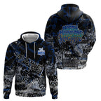 North Melbourne Kangaroos Hoodie Urban Graffiti Street Art - Bold Abstract Spray Paint