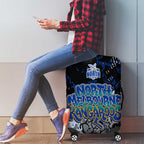 North Melbourne Kangaroos Luggage Cover Urban Graffiti Street Art - Bold Abstract Spray Paint