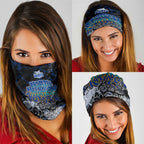 North Melbourne Kangaroos Neck Gaiter Urban Graffiti Street Art - Bold Abstract Spray Paint
