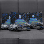 North Melbourne Kangaroos Pillow Cover Urban Graffiti Street Art - Bold Abstract Spray Paint