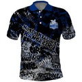 North Melbourne Kangaroos Polo Shirt Urban Graffiti Street Art - Bold Abstract Spray Paint