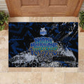North Melbourne Kangaroos Rubber Doormat Urban Graffiti Street Art - Bold Abstract Spray Paint