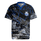 North Melbourne Kangaroos Rugby Jersey Urban Graffiti Street Art - Bold Abstract Spray Paint