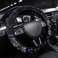 North Melbourne Kangaroos Steering Wheel Cover Urban Graffiti Street Art - Bold Abstract Spray Paint