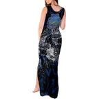 North Melbourne Kangaroos Tank Maxi Dress Urban Graffiti Street Art - Bold Abstract Spray Paint