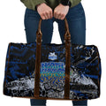 North Melbourne Kangaroos Travel Bag Urban Graffiti Street Art - Bold Abstract Spray Paint
