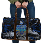 North Melbourne Kangaroos Travel Bag Urban Graffiti Street Art - Bold Abstract Spray Paint