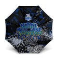 North Melbourne Kangaroos Umbrella Urban Graffiti Street Art - Bold Abstract Spray Paint