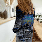 North Melbourne Kangaroos Women Casual Shirt Urban Graffiti Street Art - Bold Abstract Spray Paint