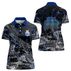 North Melbourne Kangaroos Women Polo Shirt Urban Graffiti Street Art - Bold Abstract Spray Paint