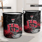 St Kilda Saints Laundry Basket Urban Graffiti Street Art - Bold Abstract Spray Paint