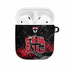 St Kilda Saints AirPods Case Urban Graffiti Street Art - Bold Abstract Spray Paint
