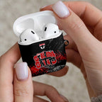 St Kilda Saints AirPods Case Urban Graffiti Street Art - Bold Abstract Spray Paint