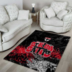 St Kilda Saints Area Rug Urban Graffiti Street Art - Bold Abstract Spray Paint