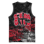 St Kilda Saints Basketball Jersey Urban Graffiti Street Art - Bold Abstract Spray Paint