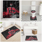 St Kilda Saints Bathroom Set Urban Graffiti Street Art - Bold Abstract Spray Paint