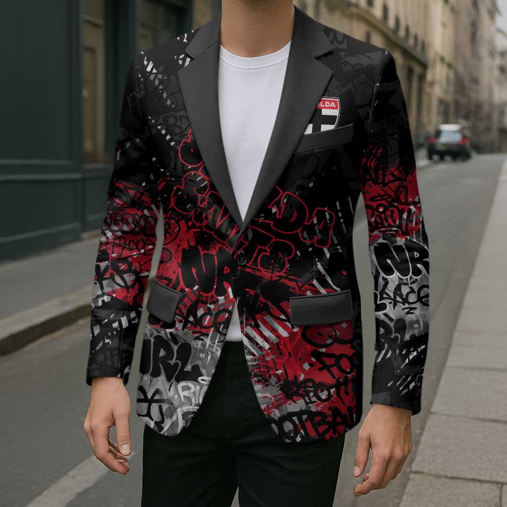 St Kilda Saints Blazer Urban Graffiti Street Art - Bold Abstract Spray Paint