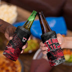 St Kilda Saints 4 in 1 Can Cooler Tumbler Urban Graffiti Street Art - Bold Abstract Spray Paint