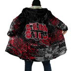 St Kilda Saints Cloak Urban Graffiti Street Art - Bold Abstract Spray Paint
