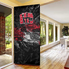 St Kilda Saints Door Cover Urban Graffiti Street Art - Bold Abstract Spray Paint