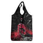 St Kilda Saints Grocery Bag Urban Graffiti Street Art - Bold Abstract Spray Paint
