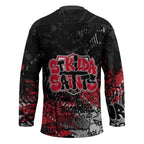 St Kilda Saints Hockey Jersey Urban Graffiti Street Art - Bold Abstract Spray Paint