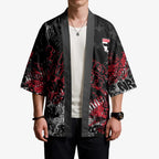 St Kilda Saints Kimono Urban Graffiti Street Art - Bold Abstract Spray Paint