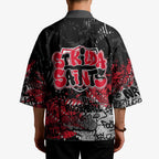St Kilda Saints Kimono Urban Graffiti Street Art - Bold Abstract Spray Paint