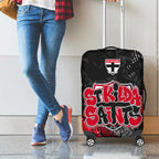St Kilda Saints Luggage Cover Urban Graffiti Street Art - Bold Abstract Spray Paint
