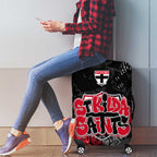 St Kilda Saints Luggage Cover Urban Graffiti Street Art - Bold Abstract Spray Paint