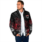 St Kilda Saints Padded Jacket Urban Graffiti Street Art - Bold Abstract Spray Paint