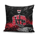 St Kilda Saints Pillow Cover Urban Graffiti Street Art - Bold Abstract Spray Paint