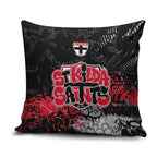 St Kilda Saints Pillow Cover Urban Graffiti Street Art - Bold Abstract Spray Paint