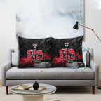 St Kilda Saints Pillow Cover Urban Graffiti Street Art - Bold Abstract Spray Paint