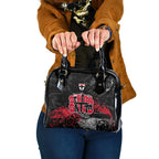 St Kilda Saints Shoulder Handbag Urban Graffiti Street Art - Bold Abstract Spray Paint