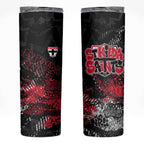 St Kilda Saints Skinny Tumbler Urban Graffiti Street Art - Bold Abstract Spray Paint