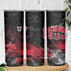 St Kilda Saints Skinny Tumbler Urban Graffiti Street Art - Bold Abstract Spray Paint