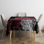St Kilda Saints Tablecloth Urban Graffiti Street Art - Bold Abstract Spray Paint