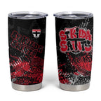 St Kilda Saints Tumbler Cup Urban Graffiti Street Art - Bold Abstract Spray Paint