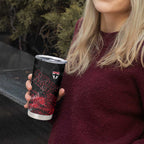 St Kilda Saints Tumbler Cup Urban Graffiti Street Art - Bold Abstract Spray Paint