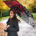 St Kilda Saints Umbrella Urban Graffiti Street Art - Bold Abstract Spray Paint