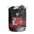 Sydney Swans Laundry Basket Urban Graffiti Street Art - Bold Abstract Spray Paint