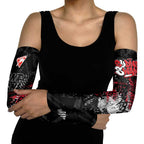 Sydney Swans Arm Sleeves Urban Graffiti Street Art - Bold Abstract Spray Paint