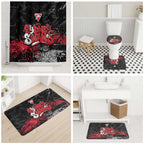 Sydney Swans Bathroom Set Urban Graffiti Street Art - Bold Abstract Spray Paint
