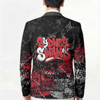 Sydney Swans Blazer Urban Graffiti Street Art - Bold Abstract Spray Paint